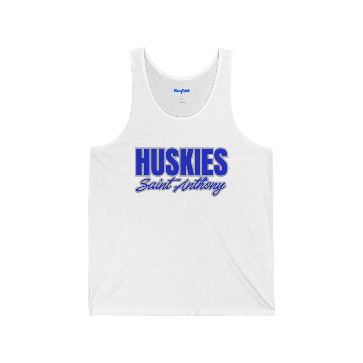 Huskies Saint Anthony Tank Top — School Spirit Athletic Jersey