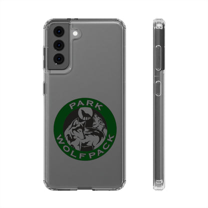 Custom Clear Phone Case - Park Wolfpack Design