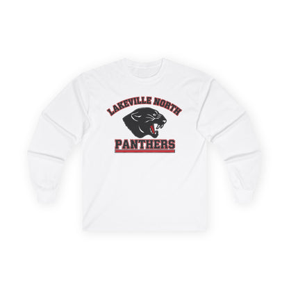 Lakeville North Panthers Long Sleeve Tee — School Mascot Panther Graphic