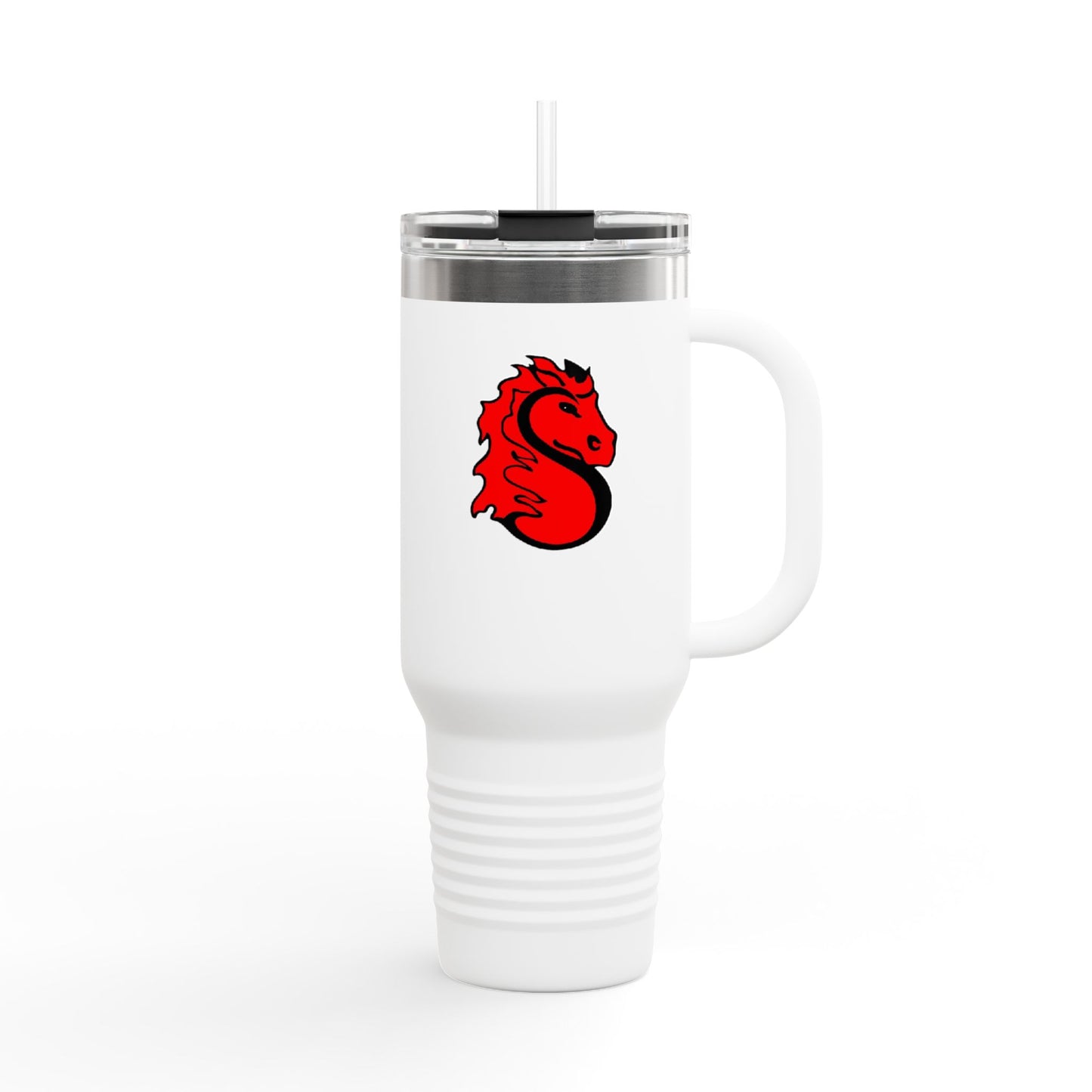 Custom Insulated Travel Mug - 40oz Stillwater Ponies Design