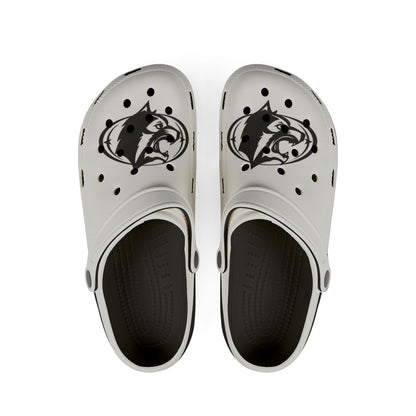 Roseville Raiders EVA Foam Clogs with Wolf Design - Comfortable Summer Footwear