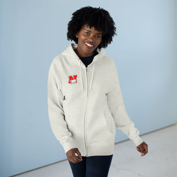 North Saint Paul Polars Unisex Zip Hoodie with Classic Embroidered Logo