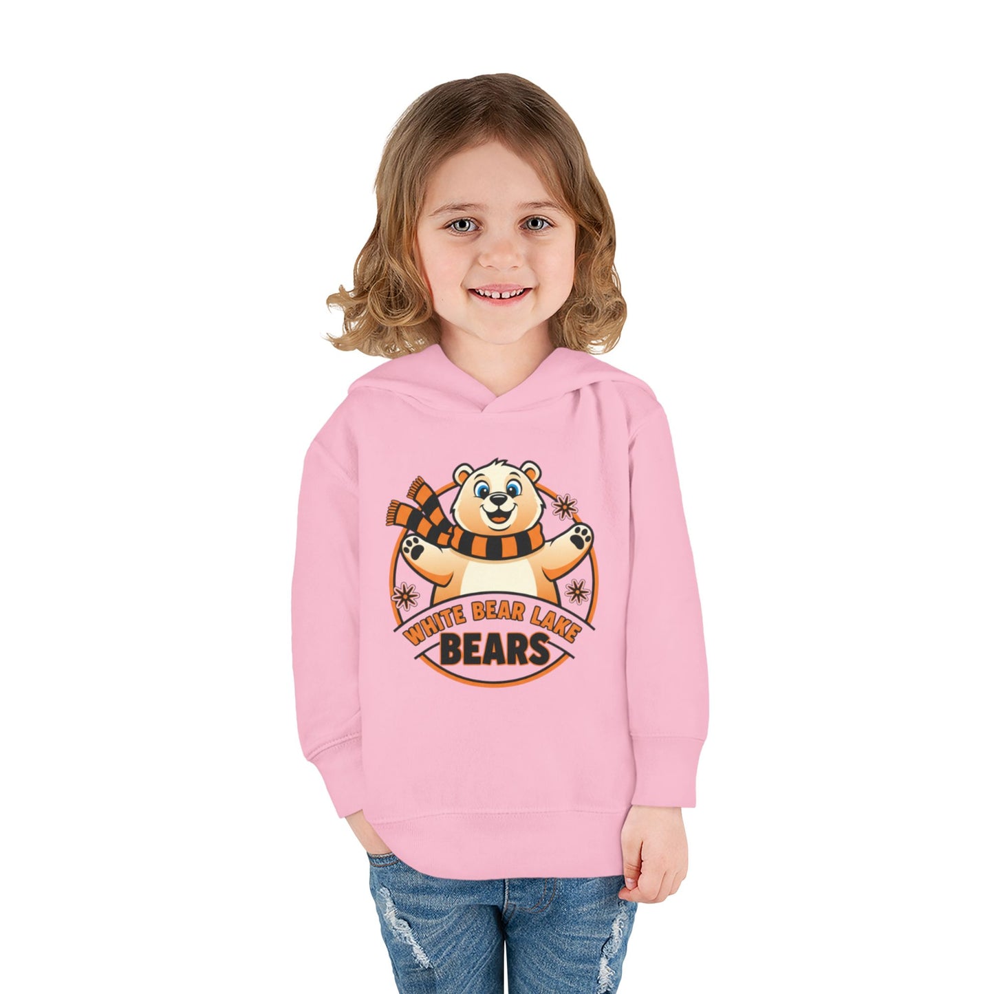 White Bear Lake Bears Toddler Pullover Fleece Hoodie