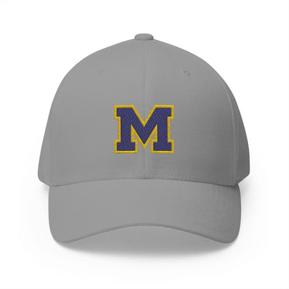 Mahtomedi Zephyrs "M" Embroidered Cap - Structured Baseball Hat