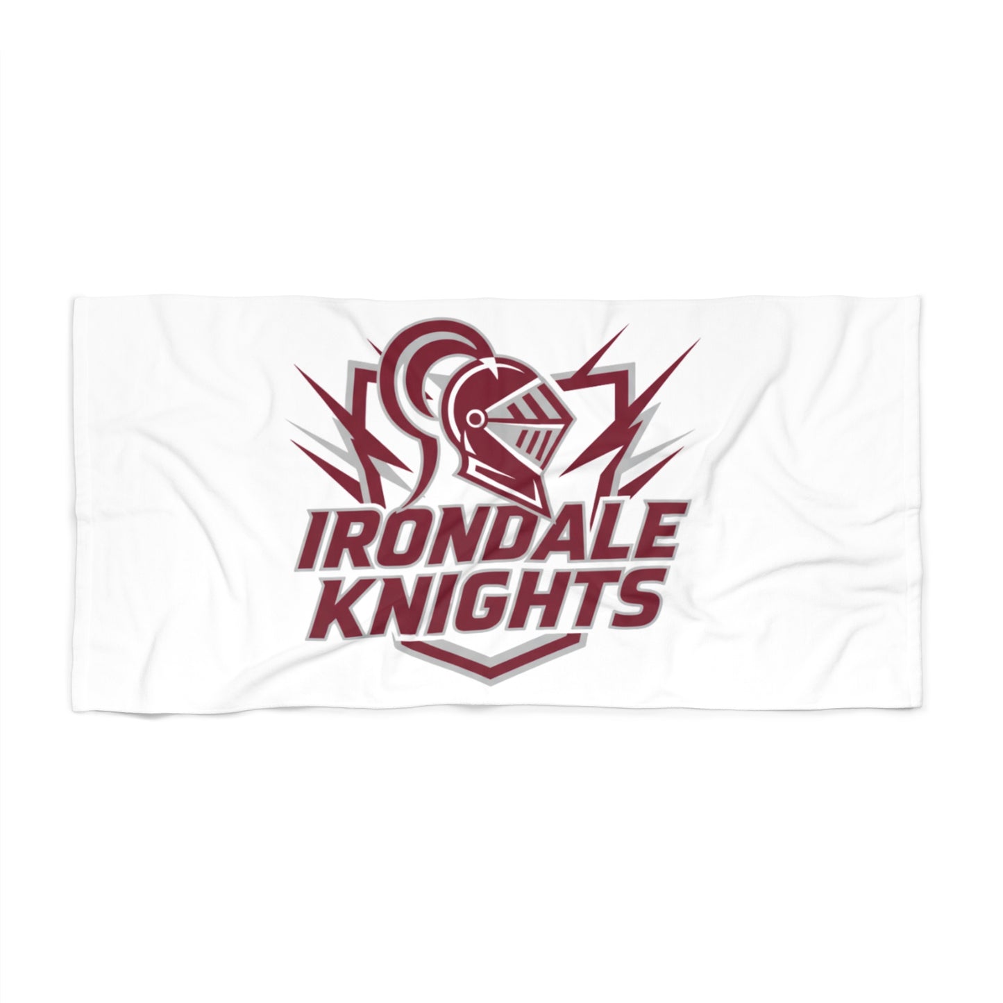 Irondale Knights Beach Towel - Perfect for Summer Days & Poolside Relaxation