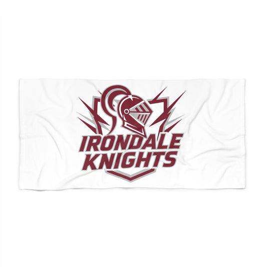 Irondale Knights Beach Towel - Perfect for Summer Days & Poolside Relaxation