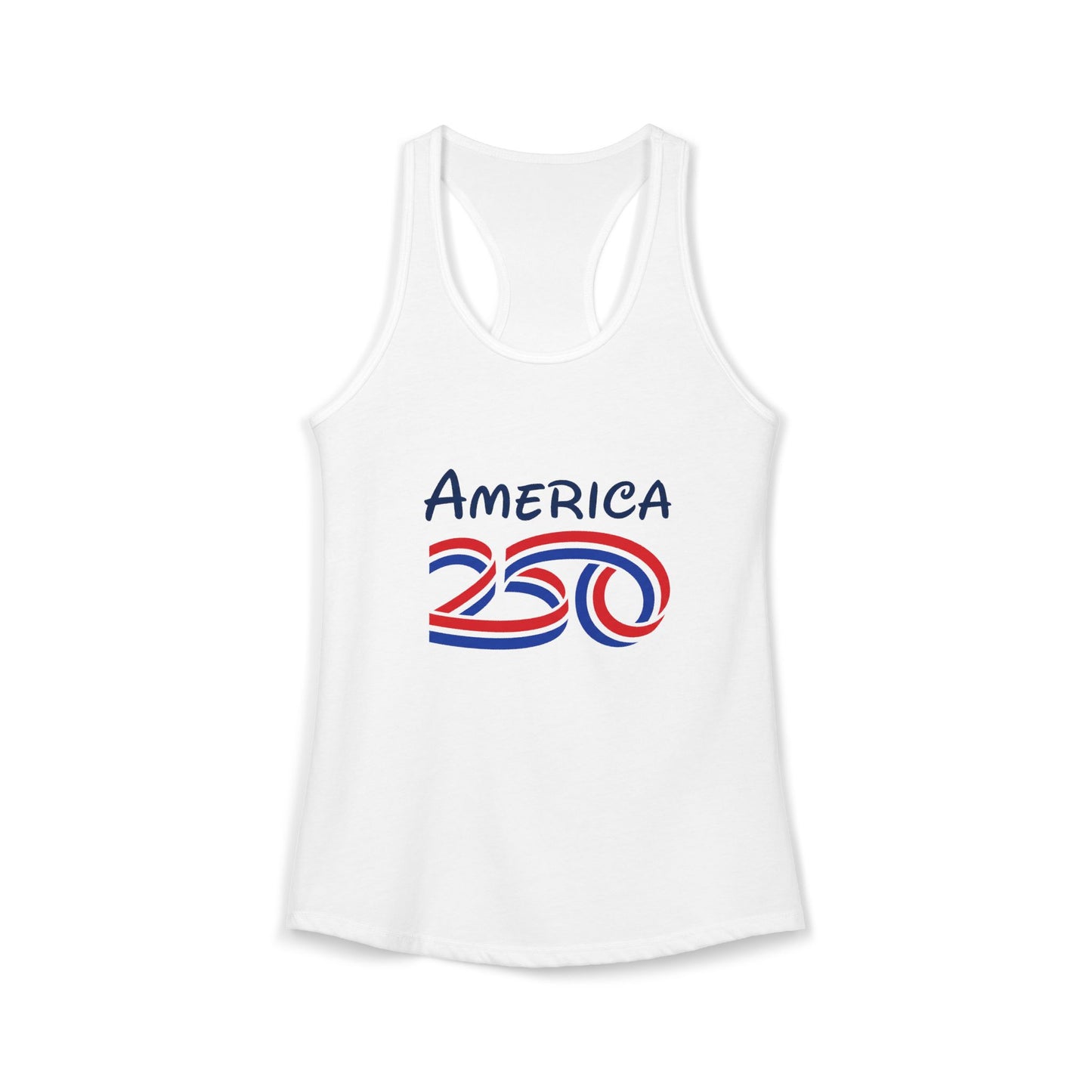 America 250 Anniversary Women's Tank Top — Patriotic Racerback