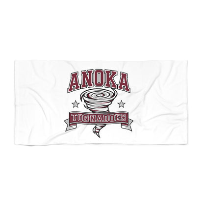 Anoka Tornadoes Beach Towel