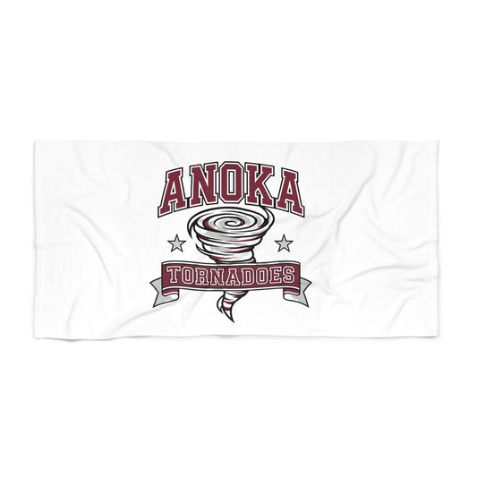 Anoka Tornadoes Beach Towel