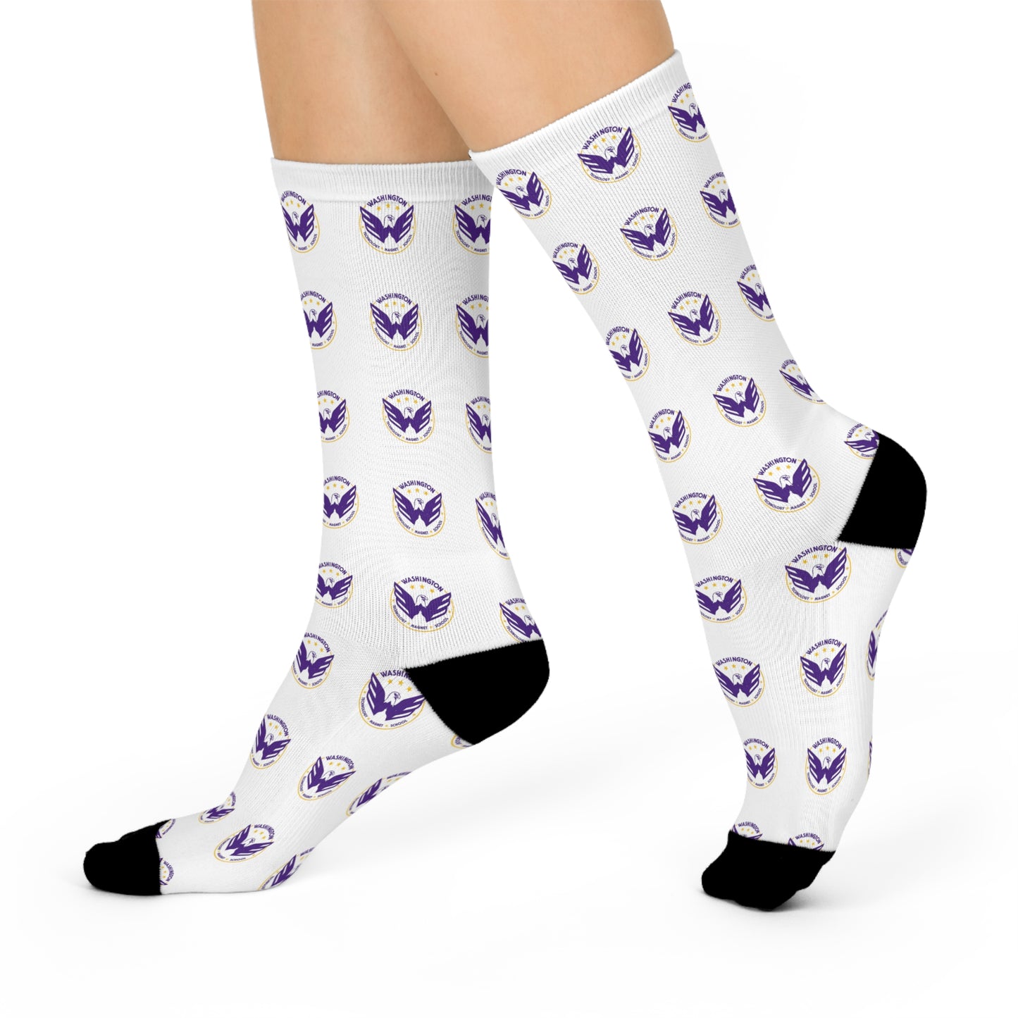 Saint Paul Washington Tech Cushioned Crew Socks