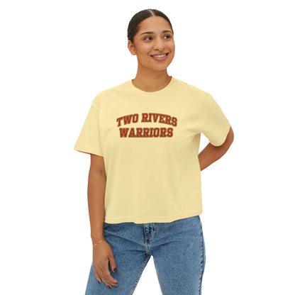 Two Rivers Warriors Casual Women's Boxy Tee