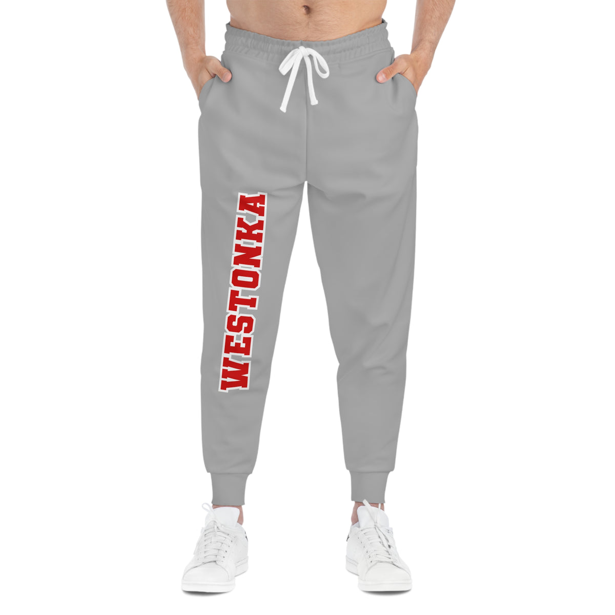 Mound Westonka White Hawks Grey Athletic Joggers