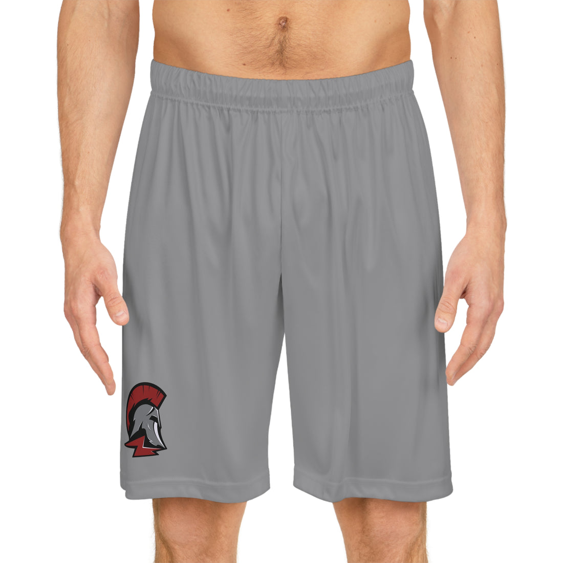 Richfield Spartans Grey Basketball Shorts for Sports Enthusiasts