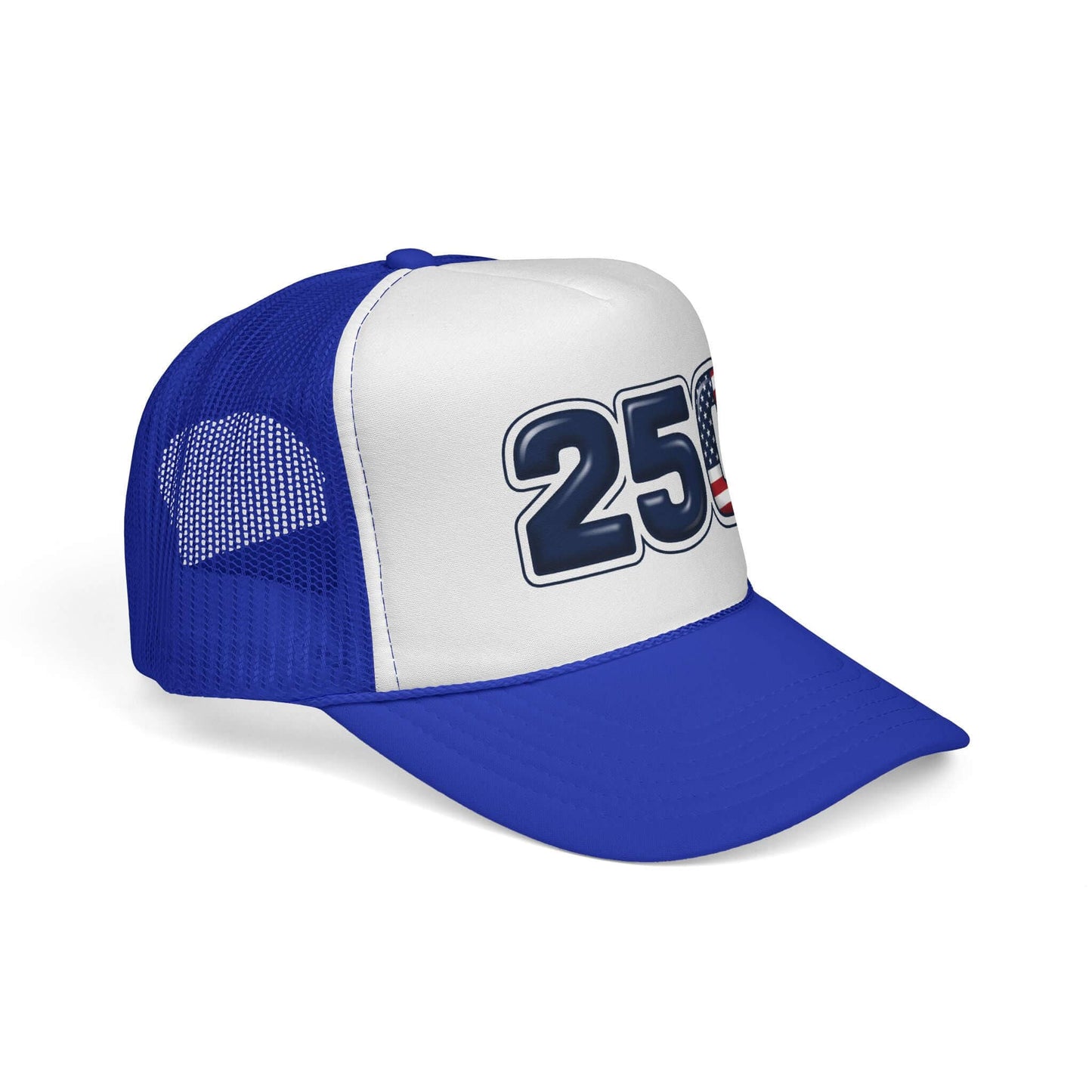 USA Trucker Hat – 250th Anniversary Patriotic Racing Style Cap