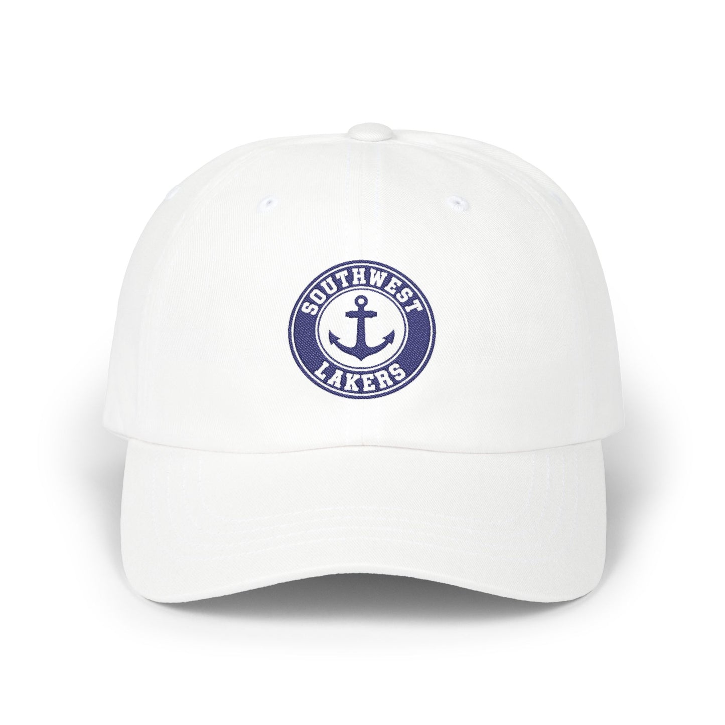 Minneapolis Southwest Lakers Classic Cap – Casual Adjustable White Hat