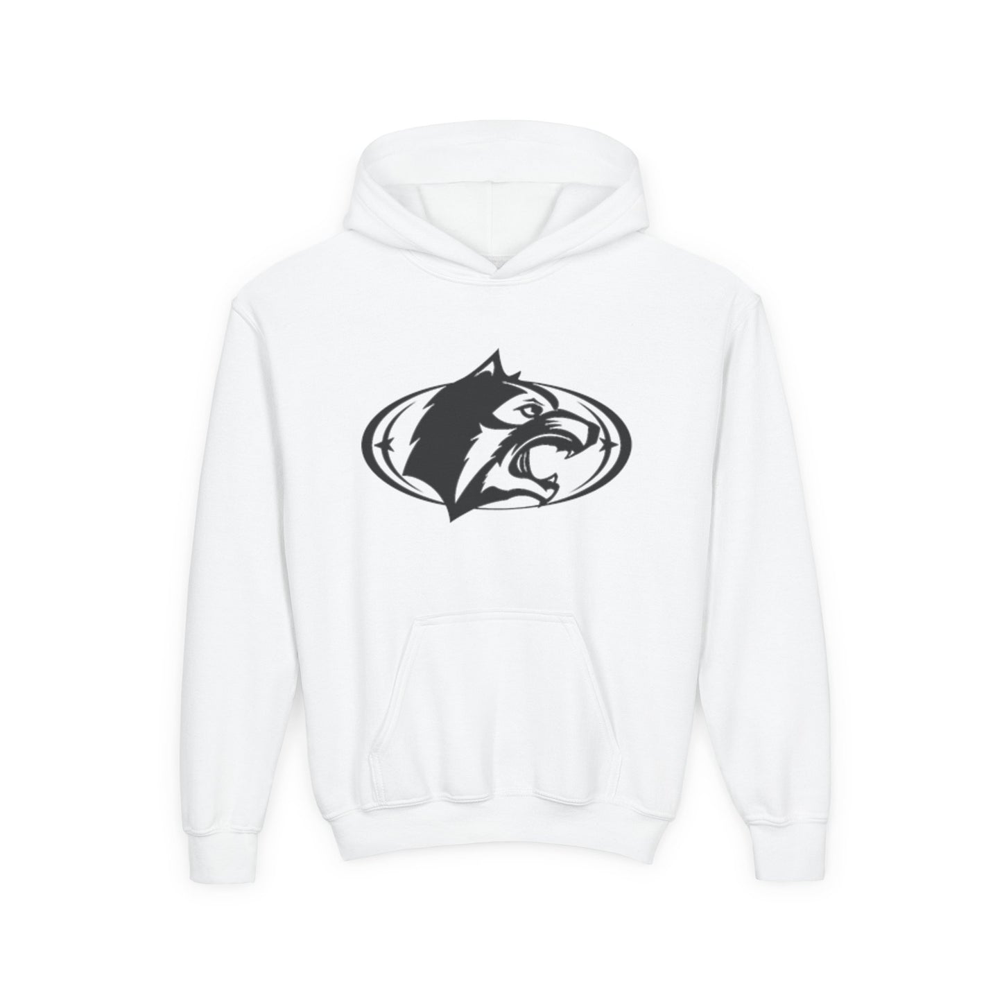Youth Hoodie with Fierce Wildcat Design - Perfect for School and Sports Events