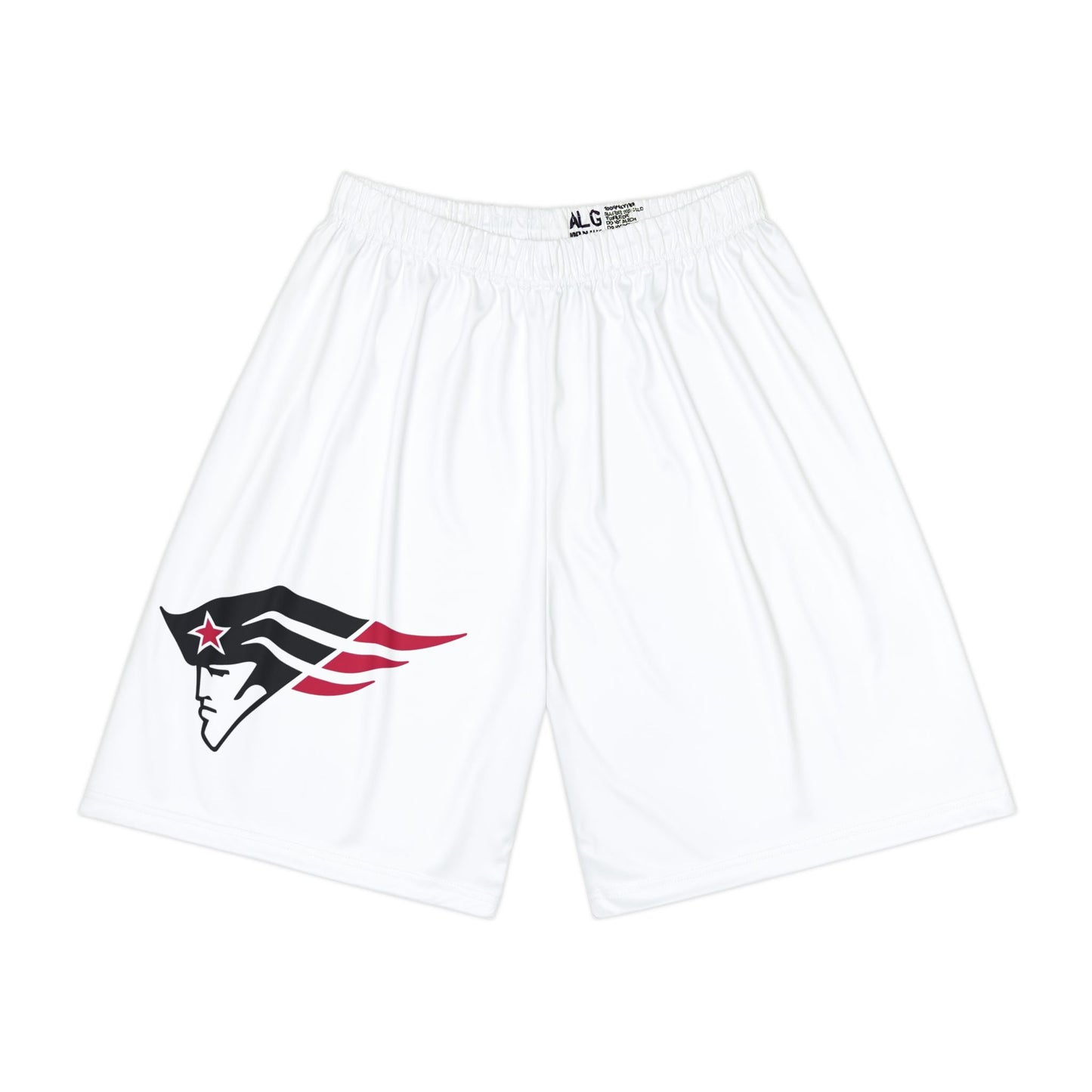 Saint Paul Central Minutemen Men's White Sports Shorts with Bold Design, Athletic Shorts for Workouts, Casual Wear