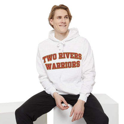 Two Rivers Warriors Hoodie — Garment-Dyed School Sweatshirt