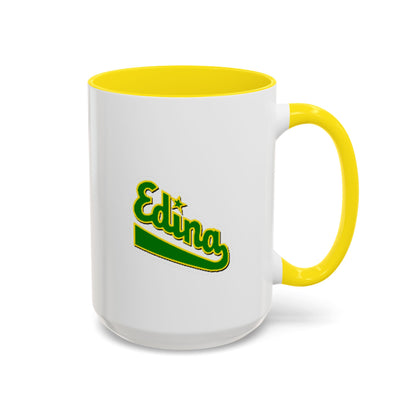 Edina Accent Coffee Mug - 11 & 15oz Ceramic - Perfect Gift for Coffee Lovers
