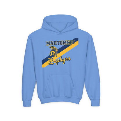Mahtomedi Zephyrs Youth Hooded Sweatshirt - Comfortable, Casual College Spirit Wear