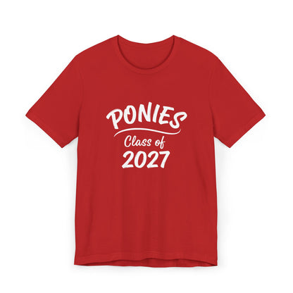 Stillwater Ponies "Class of 2027" Unisex Tee