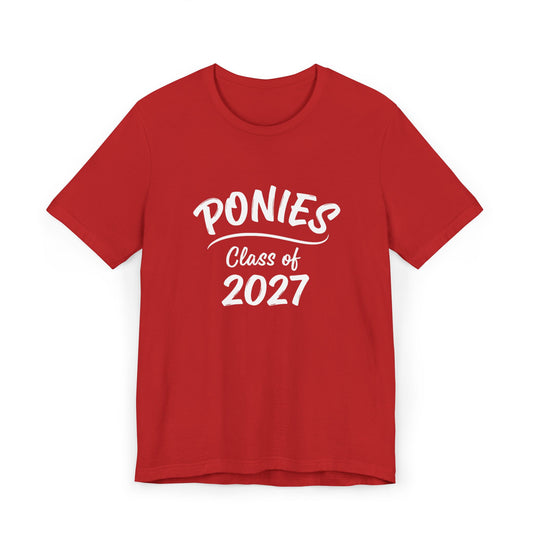 Stillwater Ponies "Class of 2027" Unisex Tee