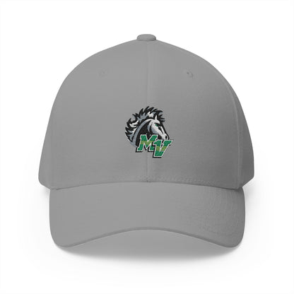 Mounds View Mustangs Embroidered Cap - Structured Adjustable Hat