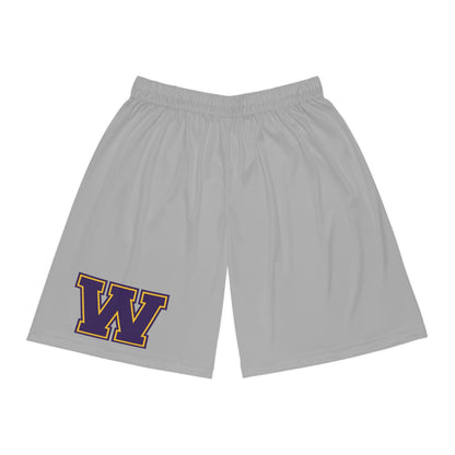 Saint Paul Washington Tech Men's Gray Basketball Shorts