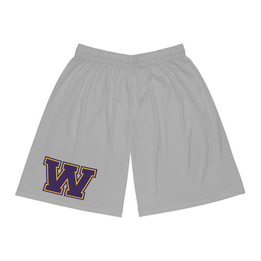 Saint Paul Washington Tech Men's Gray Basketball Shorts