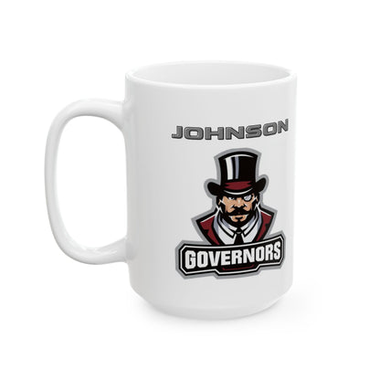 Saint Paul Johnson Governor's Fan Ceramic Mug - 11oz & 15oz
