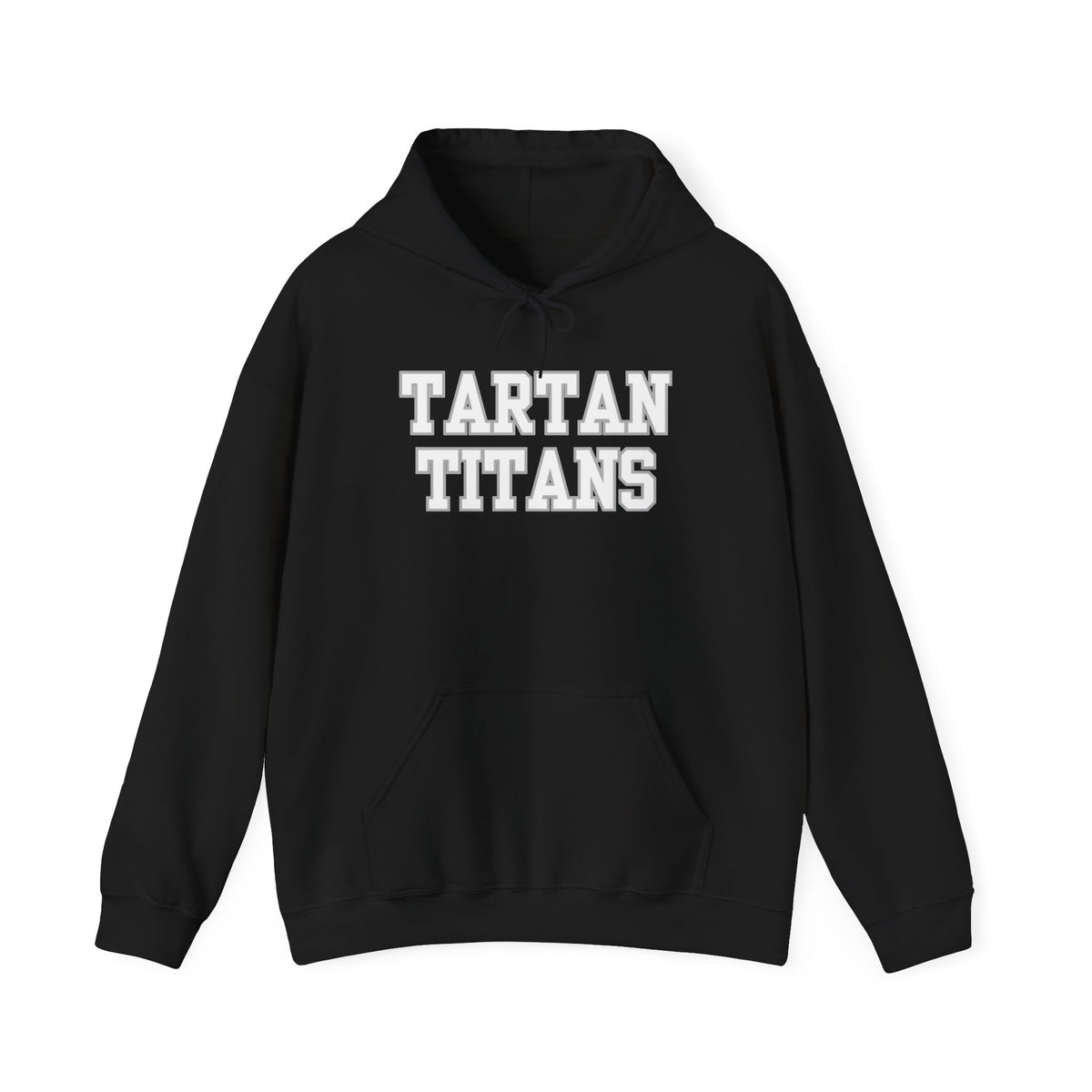 Tartan Titans White Text Sweatshirt
