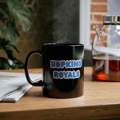 Hopkins Royals Black Coffee Mug - 11oz or 15oz