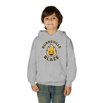 Burnsville Blaze Youth Heavy Blend Hooded Sweatshirt