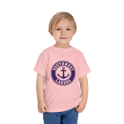 Minneapolis Southwest Lakers Toddler Tee - Cute Nautical Design for Little Fans