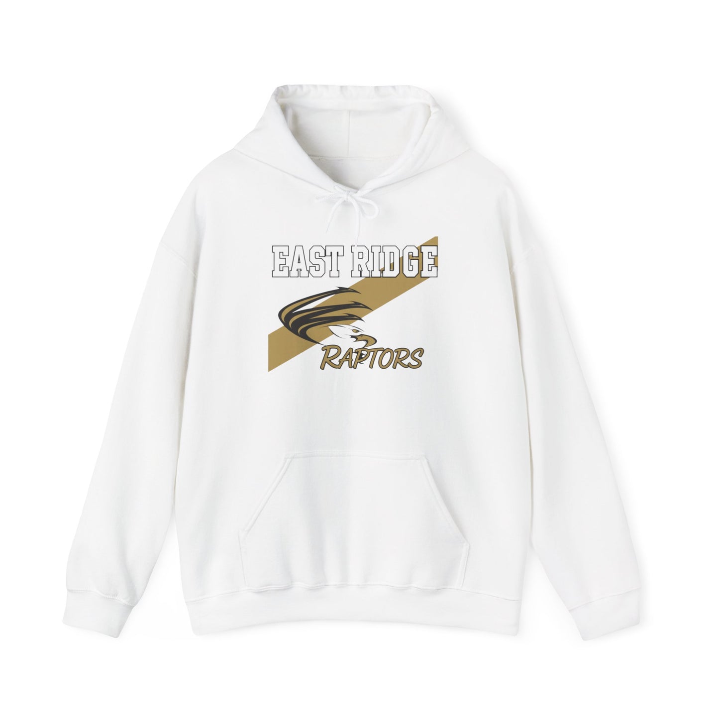 East Ridge Raptors Hoodie — Vintage School Mascot Sweatshirt