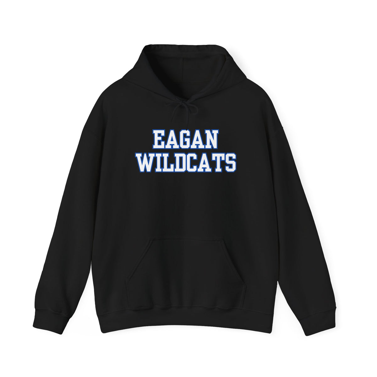 Eagan Wildcats White Text Sweatshirt