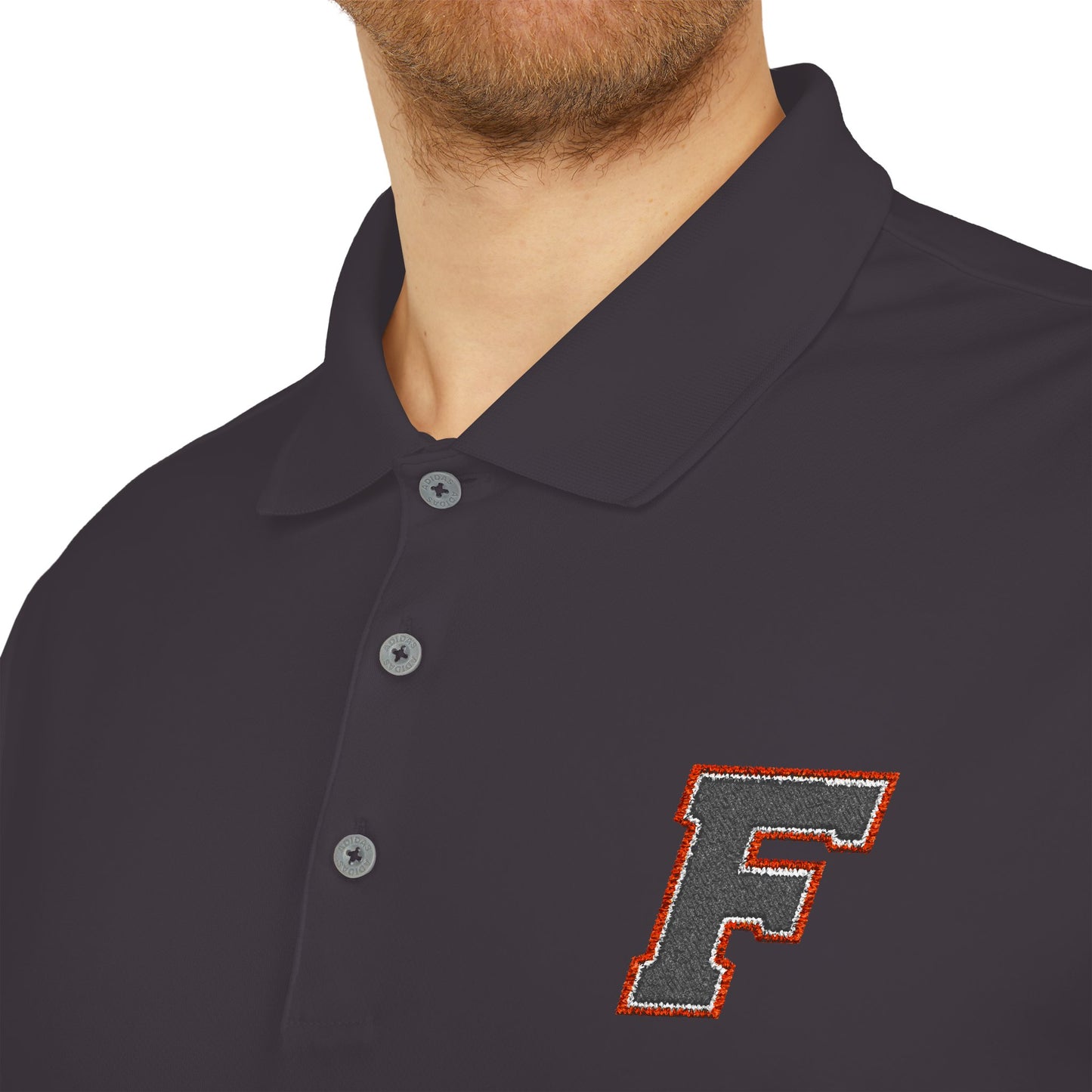 Farmington Tigers F Embroidered Performance Polo for Unisex - Sports and Casual Wear