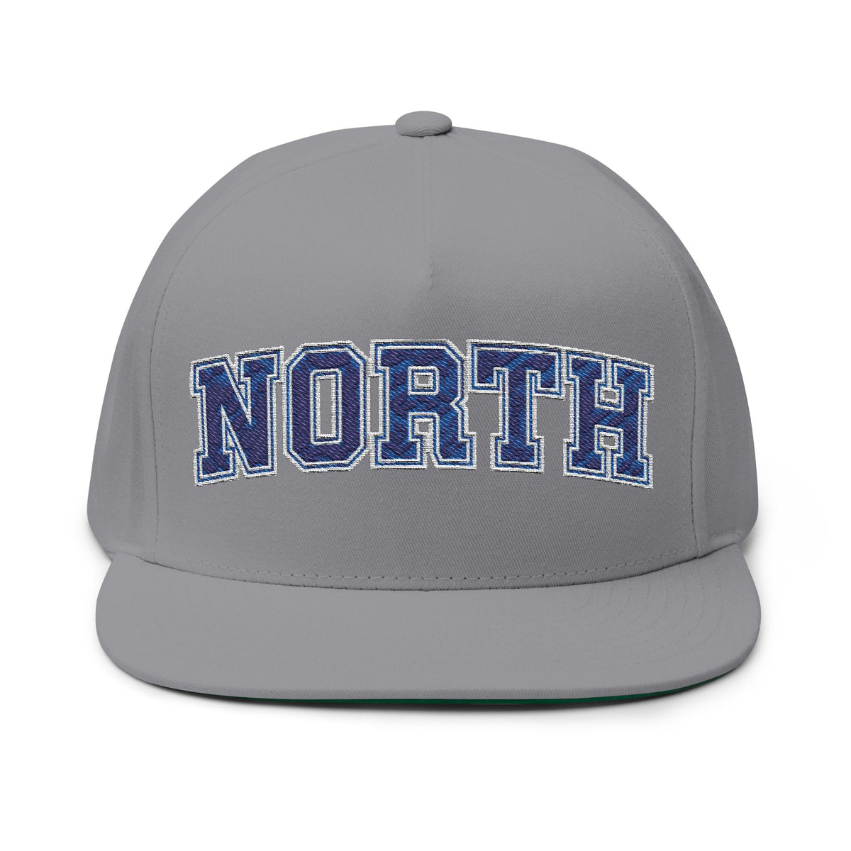 Minneapolis North Embroidered Flat Bill Cap