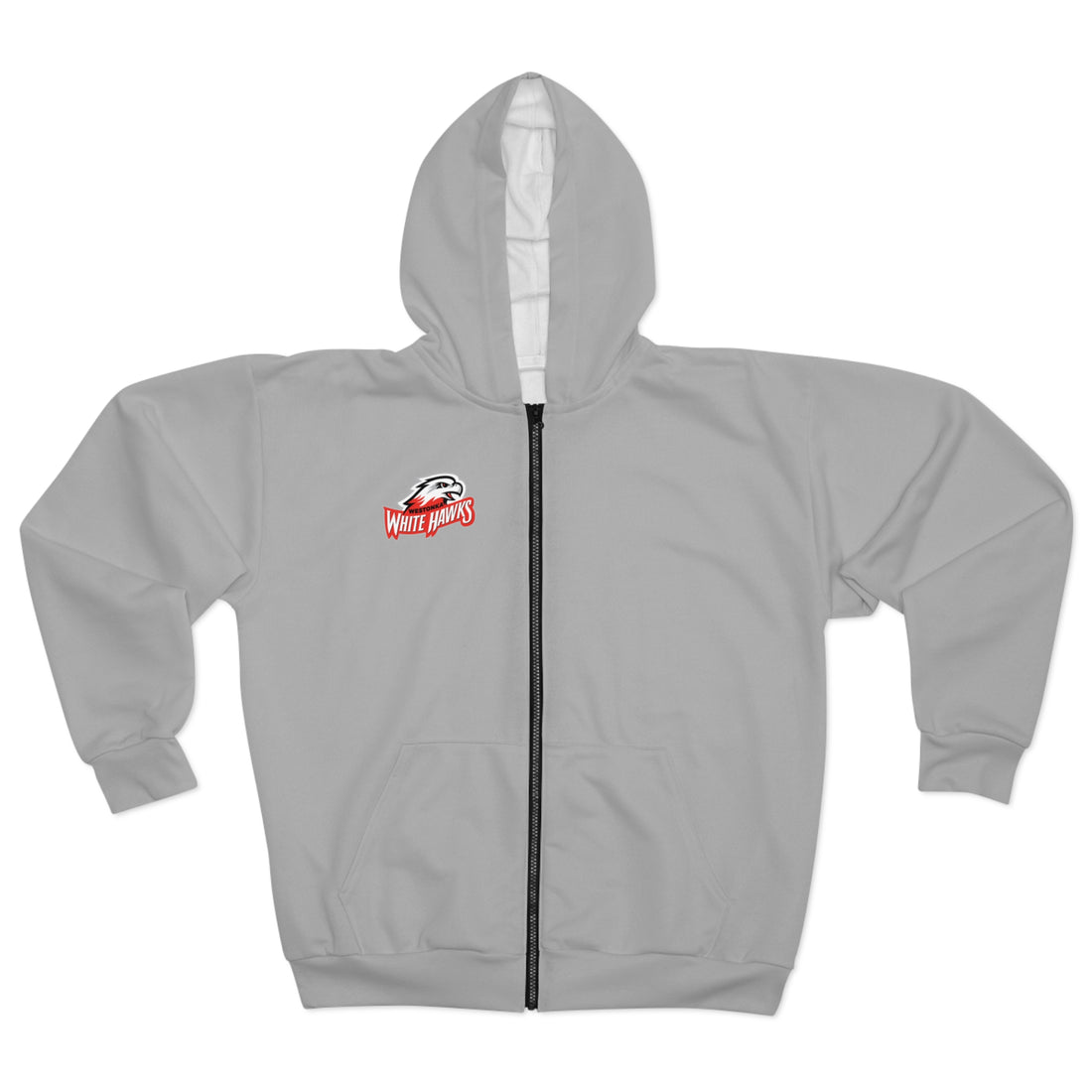 Mound Westonka White Hawks  Unisex Zip Hoodie - Cozy Layer for All Occasions