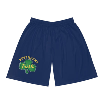 Rosemount Irish Comfortable Navy Basketball Shorts