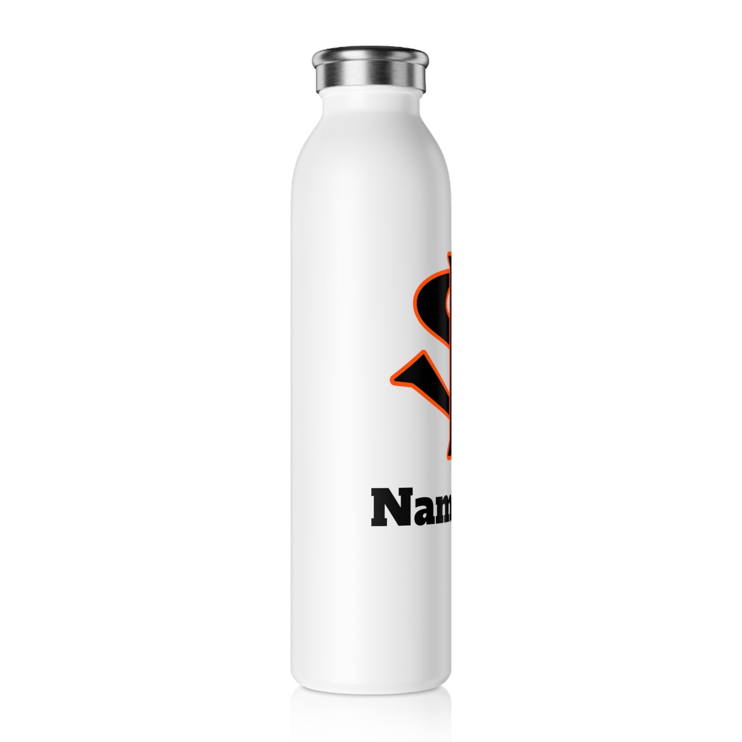 Saint Louis Park Orioles Slim Water Bottle —  Stainless Insulated Bottle