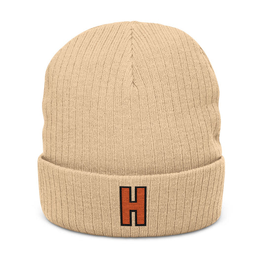 Saint Paul Humboldt Hawks Embroidered Ribbed Knit Beanie