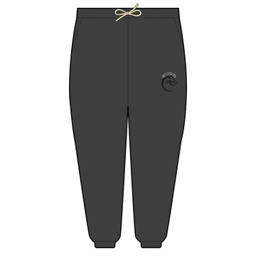 Como Park Cozy Unisex Fleece Sweatpants with Wave Design
