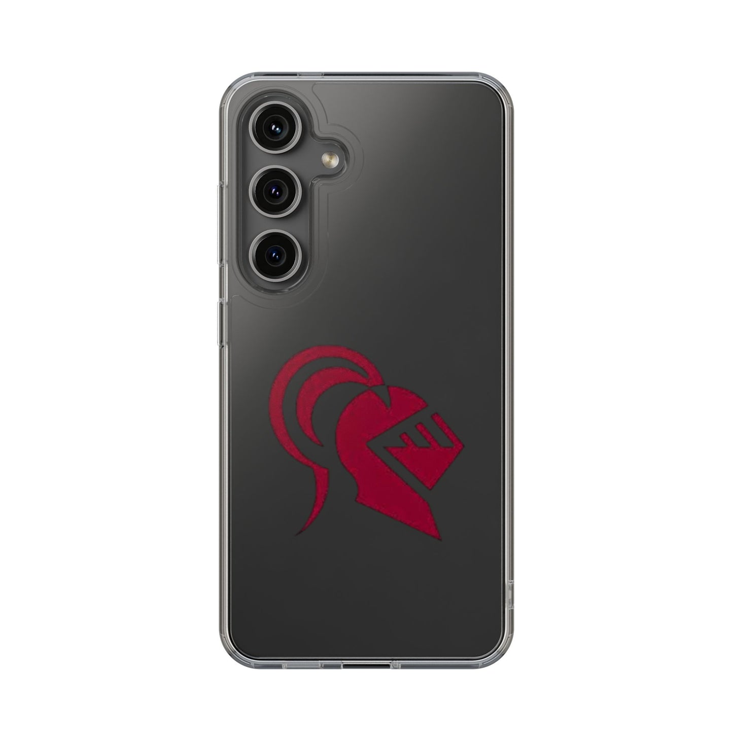 Irondale Knights Shield Clear Phone Case - Durable Protection with Bold Design