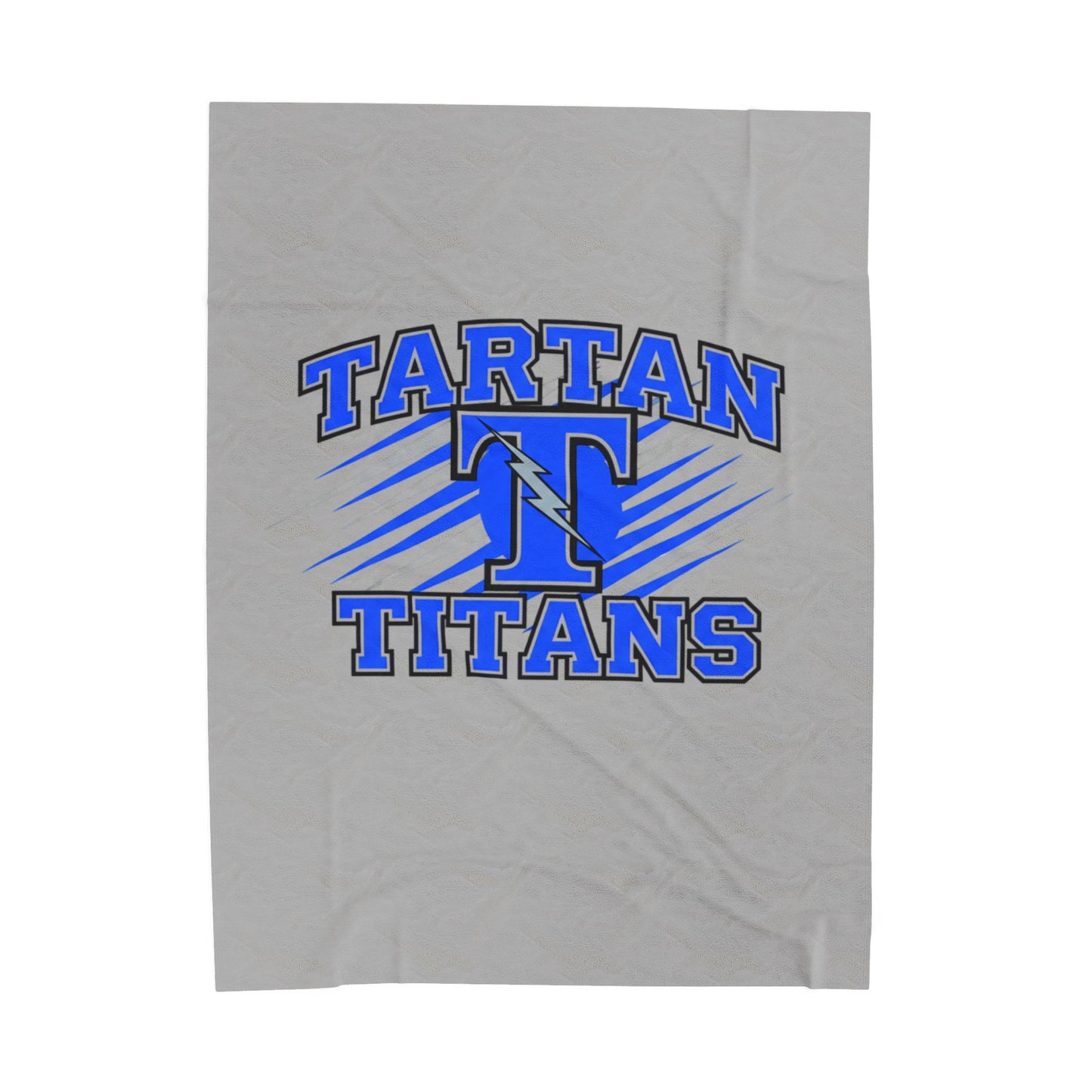 Tartan Titans Cozy Velveteen Plush Blanket