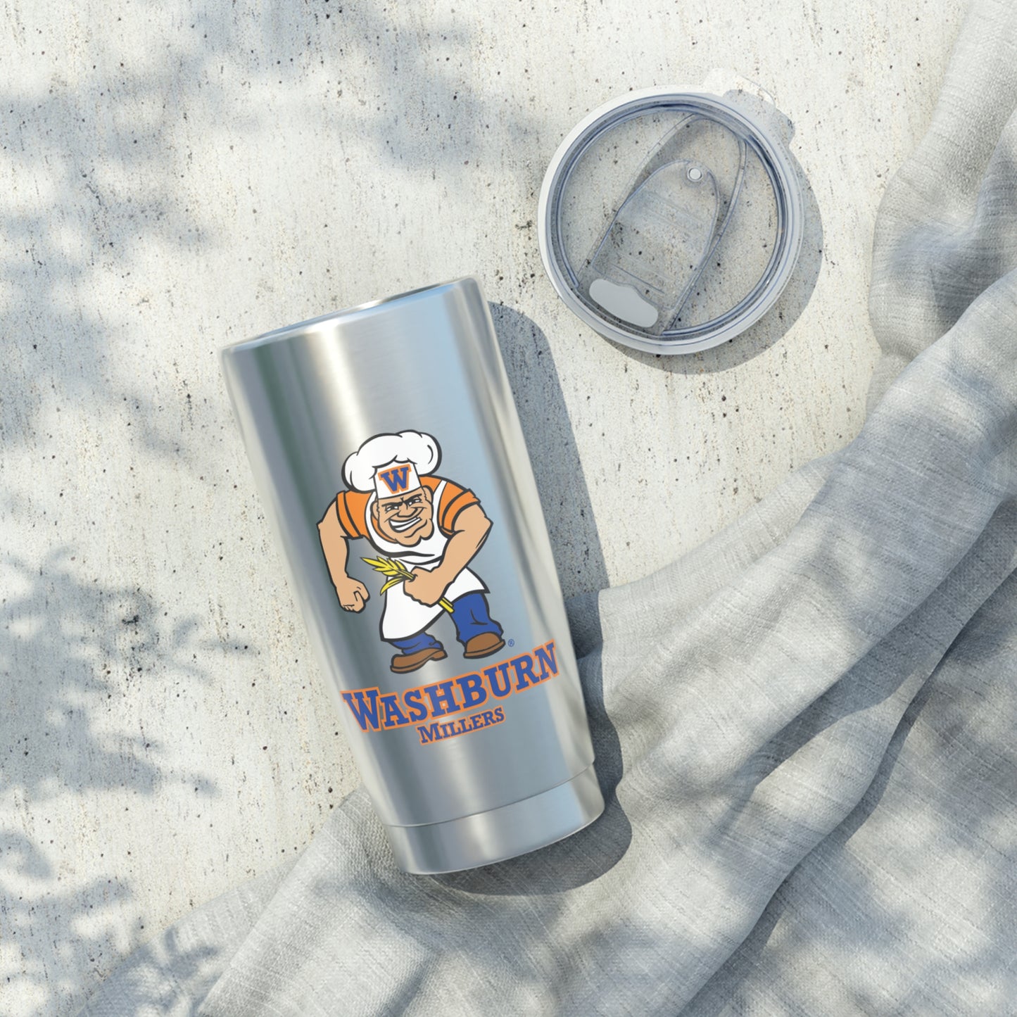 Minneapolis Washburn Millers 20oz Stainless Steel Tumbler - Sports Fan Travel Mug