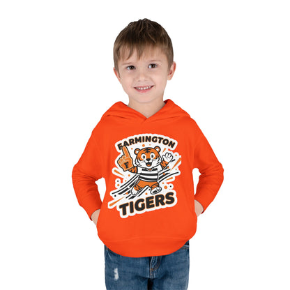 Farmington Tigers Toddler Pullover Fleece Hoodie