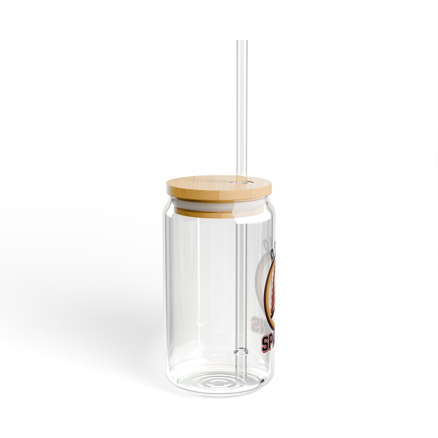 Orono Spartans Stylish 16 oz Sipper Glass, Eco-Friendly Drinkware