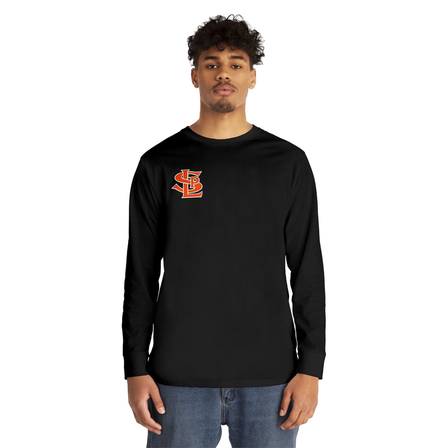 Saint Louis Park Orioles Casual Long Sleeve Crewneck Tee - Perfect for Everyday Wear