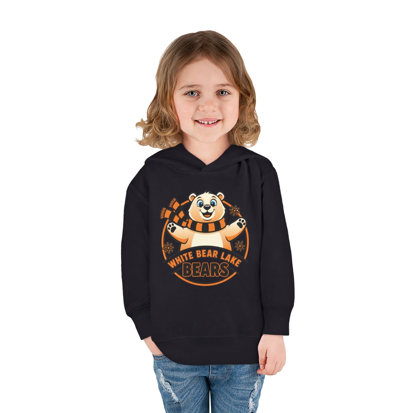 White Bear Lake Bears Toddler Pullover Fleece Hoodie